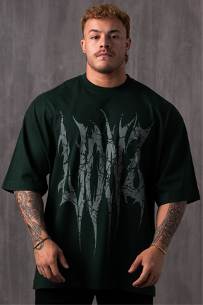 Camiseta Heavy Oversized Lionz - Verde